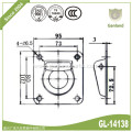 Cargo Recessed Lashing ring with 4 countersunk holes